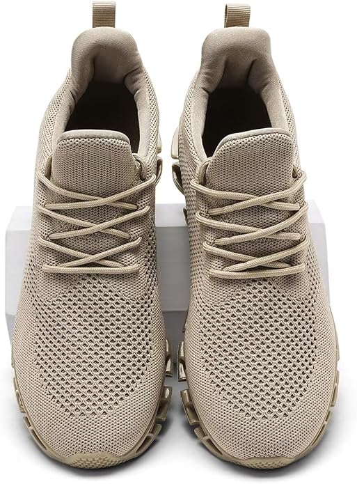 Men's Running Shoes Blade Tennis Walking Fashion Sneakers Breathable Non Slip Gym Sports Work Trainers