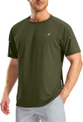 Pudolla Men's Workout Running T-Shirts Lightweight Quick Dry Athletic Gym Shirts for Men Short Sleeve Sport Tee Tops