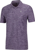 Three Sixty Six Golf Shirts for Men - Dry Fit Short-Sleeve Polo, Athletic Casual Collared T-Shirt