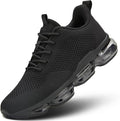 Men's Air Cushion Running Shoes Breathable Tennis Fashion Sneakers Non Slip Workout Casual Sport Shoes Gym Training Comfortable Walking Shoes