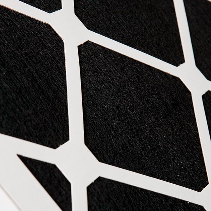 Nordic Pure 16x25x4 (Actual Size: 15 1/2 x 24 1/2 x 3 5/8) Pleated Air Filters MERV 14 Plus Carbon 6 Pack