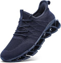 Mens Slip on Walking Running Shoes Blade Tennis Casual Fashion Sneakers Comfort Non Slip Work Sport Athletic Trainer