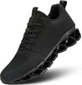 Men's Slip on Walking Running Shoes Blade Tennis Casual Fashion Sneakers Comfort Non Slip Work Sport Athletic Trainer