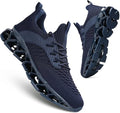 Men's Slip on Walking Running Shoes Blade Tennis Casual Fashion Sneakers Comfort Non Slip Work Sport Athletic Trainer