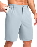 Pudolla Men's Casual Shorts 7"/9" Lightweight Golf Shorts with 3 Pockets Stretch Quick Dry Comfy Work Shorts