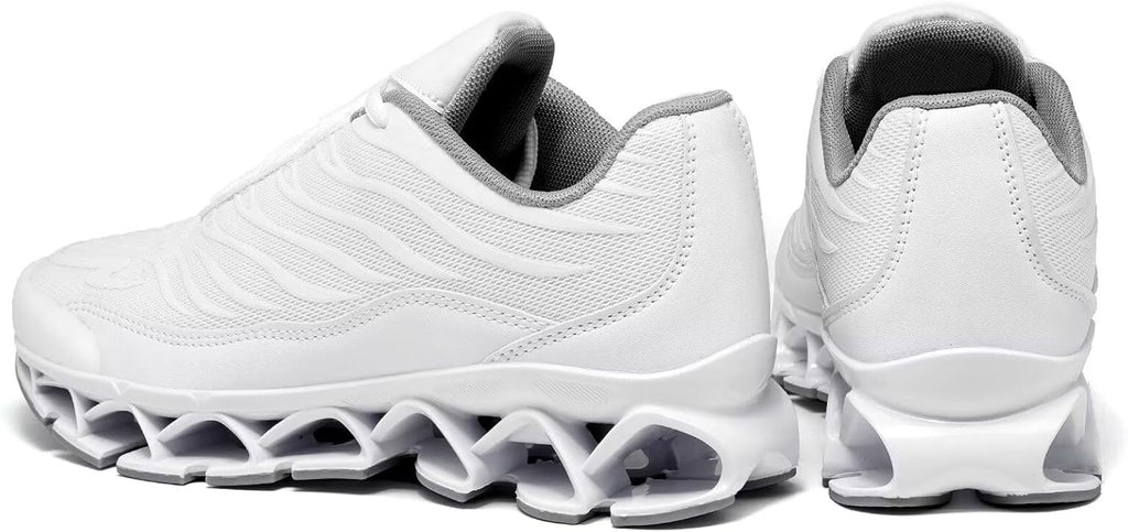 Mens Slip on Walking Running Shoes Blade Tennis Casual Fashion Sneakers Comfort Non Slip Work Sport Athletic Trainer