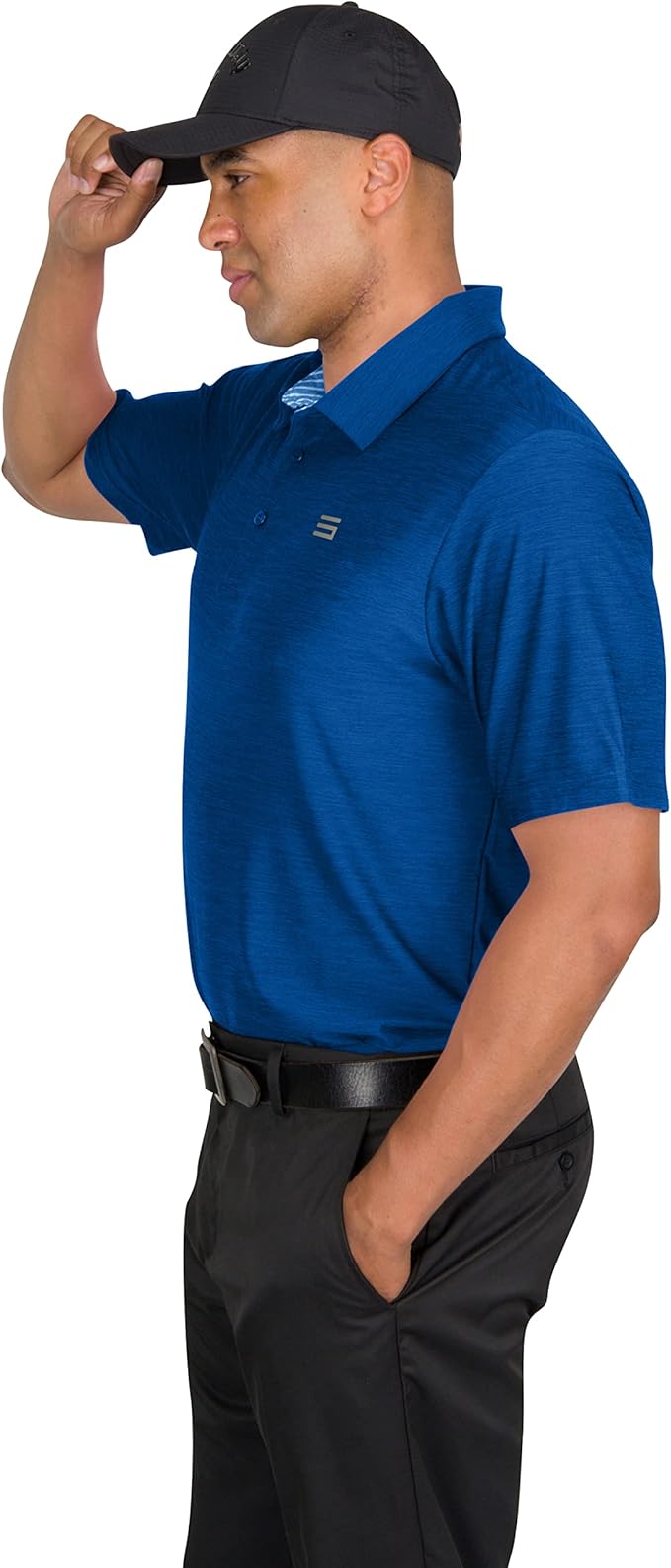 Three Sixty Six Golf Shirts for Men - Dry Fit Short-Sleeve Polo, Athletic Casual Collared T-Shirt