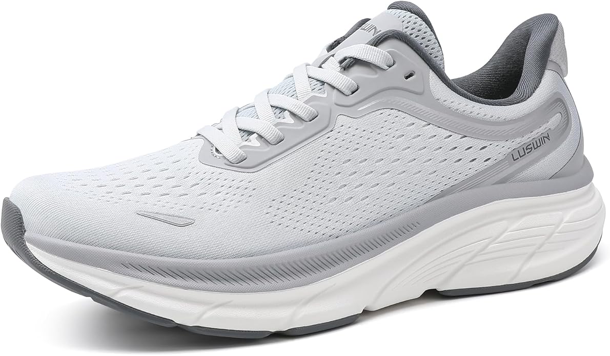 Men's Walking Shoes Lightweight Breathable Cushioning Running Shoes Athletic Tennis Workout Gym Non Slip Comfortable Fashion Sneakers
