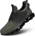 Mens Slip on Walking Running Shoes Blade Tennis Casual Fashion Sneakers Comfort Non Slip Work Sport Athletic Trainer