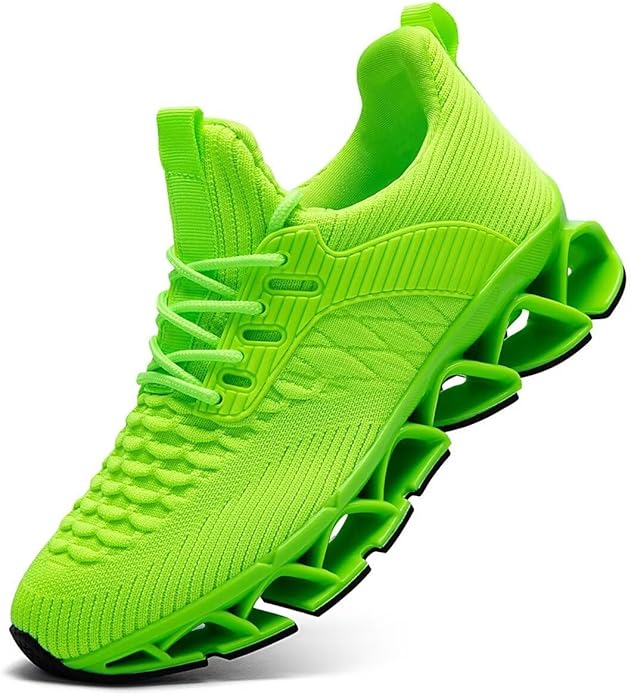Mens Slip on Walking Running Shoes Blade Tennis Casual Fashion Sneakers Comfort Non Slip Work Sport Athletic Trainer