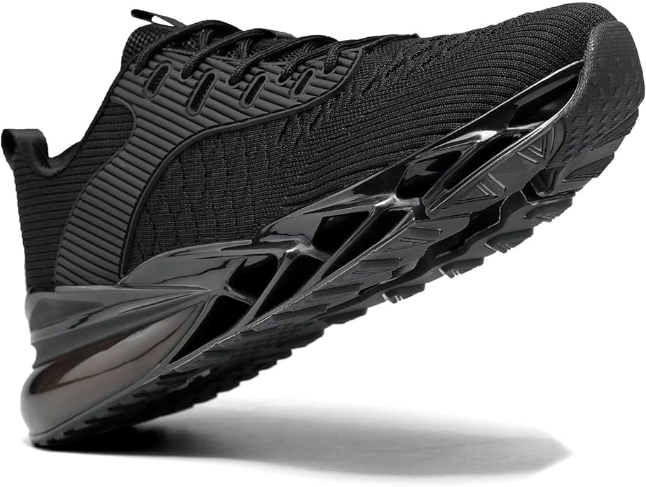 Men's Running Shoes Blade Tennis Walking Fashion Sneakers Breathable Non Slip Gym Sports Work Trainers