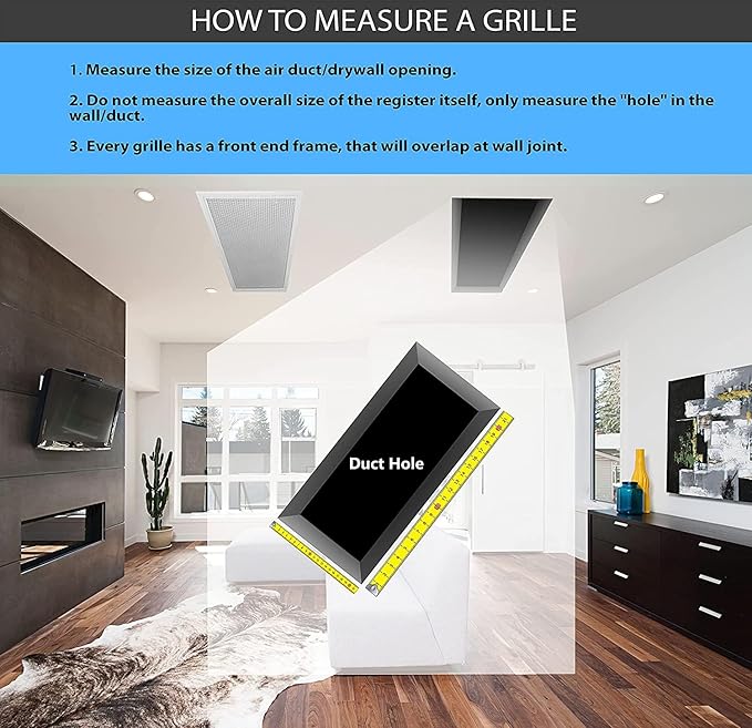 HVAC Premium 30" x 30" Cube Core Eggcrate Return Air Filter Grille for 1" Filter - Aluminum - White [Outer Dimensions: 32.5" x 32.5]
