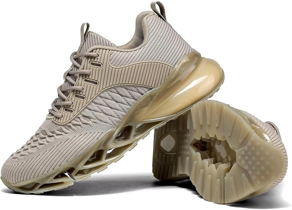 Men's Running Shoes Blade Tennis Walking Fashion Sneakers Breathable Non Slip Gym Sports Work Trainers