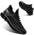 Vooncosir Men's Fashion Sneakers Breathable Mesh Running Shoes Blade Non Slip Soft Sole Casual Athletic Walking Shoes