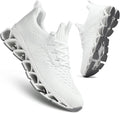 Men's Slip on Walking Running Shoes Blade Tennis Casual Fashion Sneakers Comfort Non Slip Work Sport Athletic Trainer