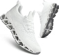 Men's Slip on Walking Running Shoes Blade Tennis Casual Fashion Sneakers Comfort Non Slip Work Sport Athletic Trainer