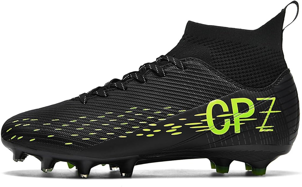 Soccer Cleats for Mens Womens Indoor Soccer Shoes Unisex Baseball Turf Shoes Youth Rugby Shoes Adult AG FG TF Football Boots Wide Training Sneaker