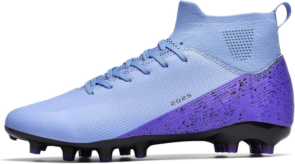 Soccer Cleats for Mens Womens Indoor Soccer Shoes Unisex Baseball Turf Shoes Youth Rugby Shoes Adult AG FG TF Football Boots Wide Training Sneaker