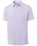 Golf Shirts for Men - Moisture Wicking Short Sleeve Performance Sport Casual Striped Collared Mens Polo Shirt