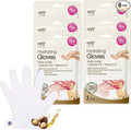 Epielle Hydrating Hand Masks 6 Pairs, Deep Moisturizing Gloves for Dry, Cracked Hands, Relieve and Soften with Shea Butter & Jojoba Oil, Korean Skin Care, Spa Set, Self Care Gifts for Women