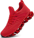 Mens Slip on Walking Running Shoes Blade Tennis Casual Fashion Sneakers Comfort Non Slip Work Sport Athletic Trainer