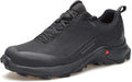 HUMTTO Men's All-Terrain Waterproof Hiking Shoes Lightweight Breathable Trekking Anti Slip Outdoor Trails Shoes