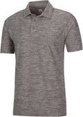 Three Sixty Six Golf Shirts for Men - Dry Fit Short-Sleeve Polo, Athletic Casual Collared T-Shirt