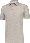 Three Sixty Six Golf Shirts for Men - Dry Fit Short-Sleeve Polo, Athletic Casual Collared T-Shirt