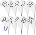 Golf Iron Covers Set Strong Magnetic Closure Value 10 Pack, Double Side Number Synthetic Leather Deluxe Club Headcover, Universal Head Cover Fit Main Irons Clubs for Women Men