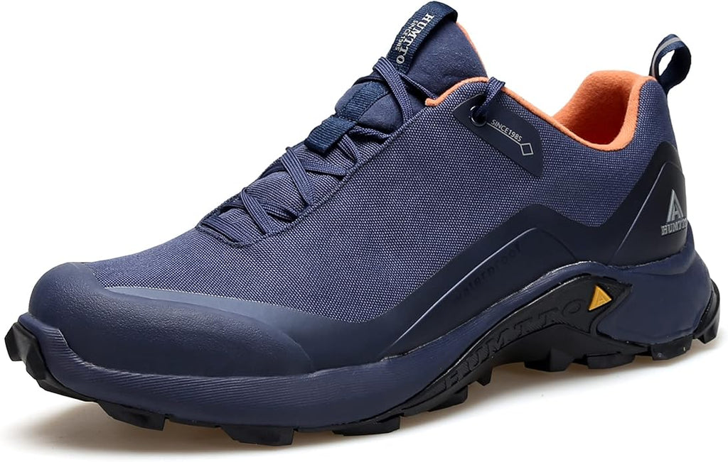 HUMTTO Men's All-Terrain Waterproof Hiking Shoes Lightweight Breathable Trekking Anti Slip Outdoor Trails Shoes