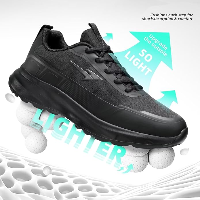 Mens Trail Running Shoes Fashion Walking Hiking Non Slip Sneakers Tennis Cross Training Outdoor Casual Workout Trainers