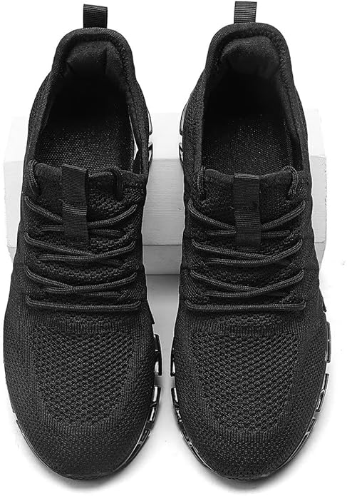 Mens Slip on Walking Running Shoes Blade Tennis Casual Fashion Sneakers Comfort Non Slip Work Sport Athletic Trainer