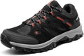 CAMELSPORTS Mens Hiking Shoes Walking Shoes for Men Outdoor Leather Mesh Lightweight Trail Sneakers