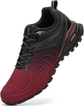 Kricely Men's Walking Shoes Breathable Lightweight Fashion Sneakers Non Slip Sport Gym Jogging Trail Running Shoes