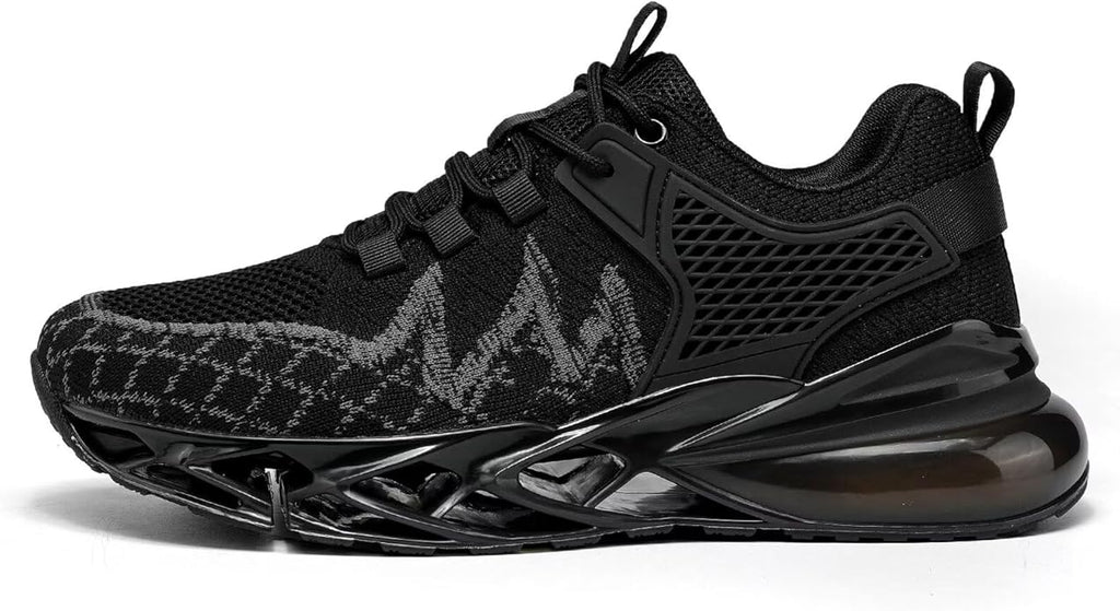 Men's Running Shoes Blade Tennis Walking Fashion Sneakers Breathable Non Slip Gym Sports Work Trainers
