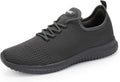 WXQ Men's Running Shoes Comfortable Lightweight Breathable Walking Shoes Mesh Workout Casual Sports Shoes