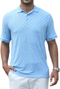 Alex Vando Mens Polo Shirts Short Sleeve Regular Fit Fashion Designed Shirt