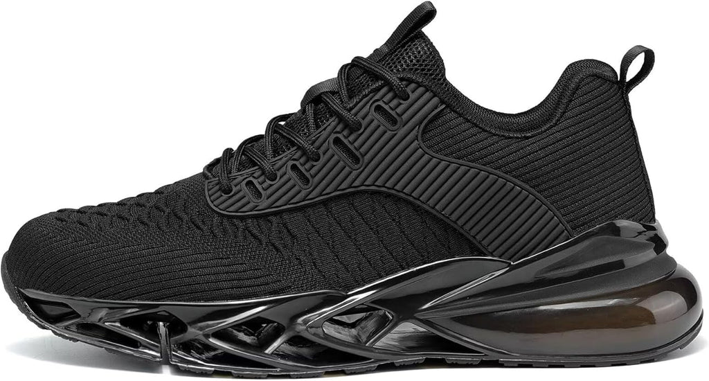 Men's Running Shoes Blade Tennis Walking Fashion Sneakers Breathable Non Slip Gym Sports Work Trainers