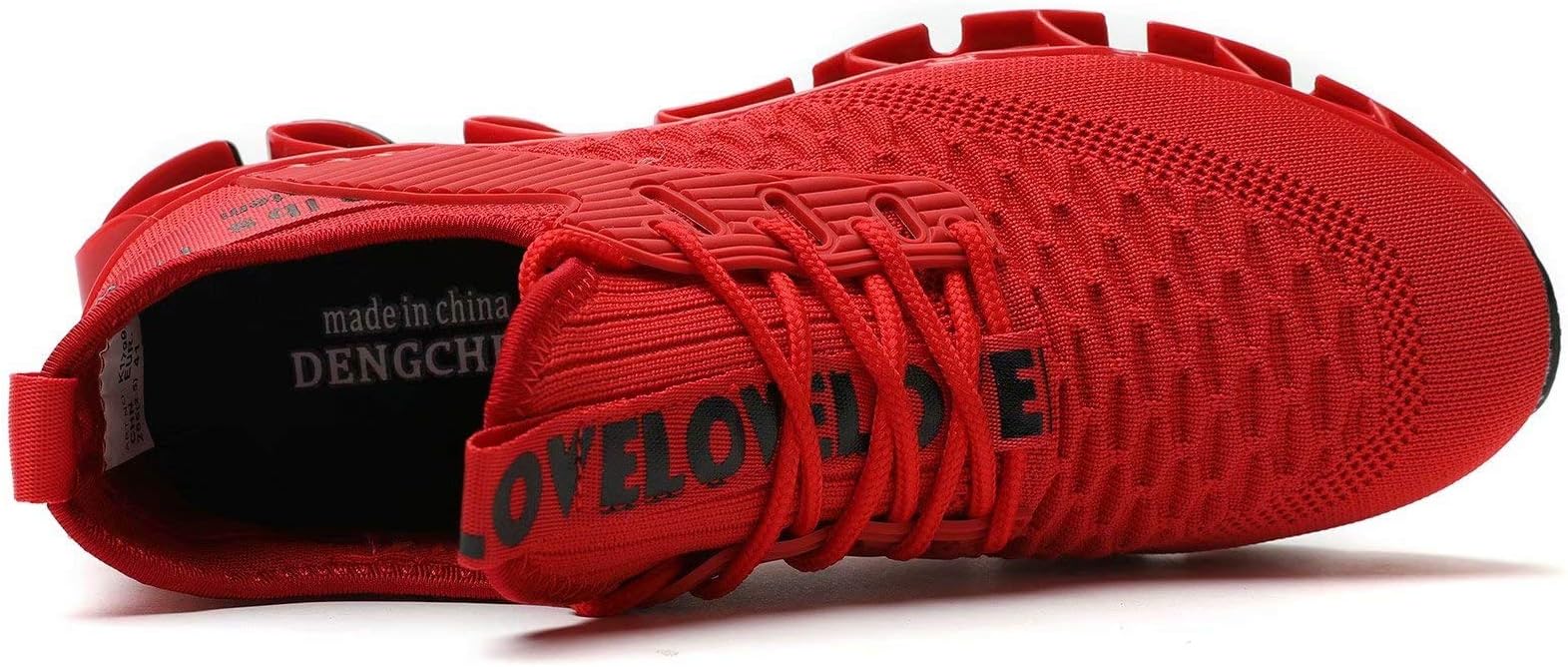 Vooncosir Men's Fashion Sneakers Breathable Mesh Running Shoes Blade Non Slip Soft Sole Casual Athletic Walking Shoes