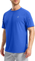 Pudolla Men's Workout Running T-Shirts Lightweight Quick Dry Athletic Gym Shirts for Men Short Sleeve Sport Tee Tops