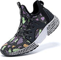 WETIKE Boy's Shoes Mesh Slip on Lightweight Running Sneakers