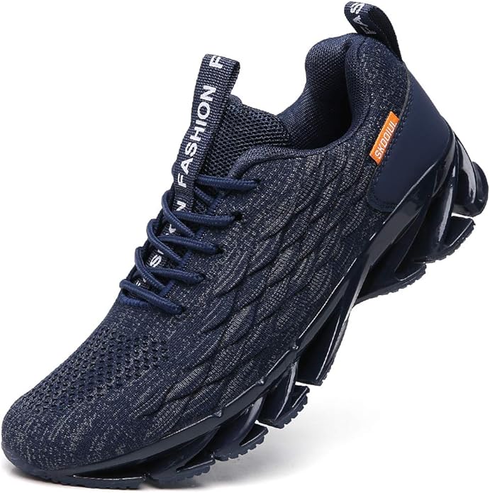 TSIODFO Men Sneakers Fashion Sport Running Athletic Tennis Walking Shoes