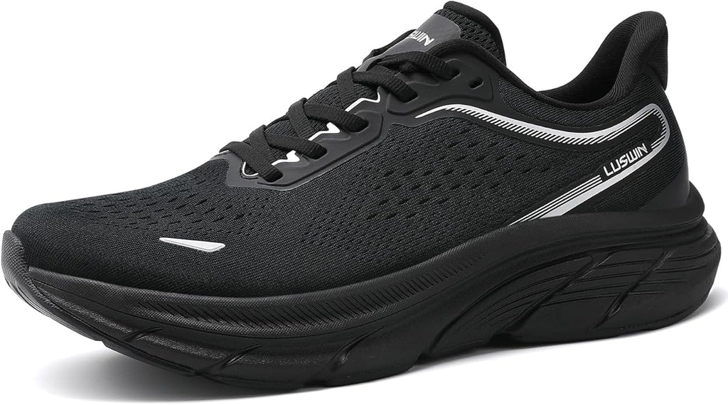 Men's Walking Shoes Lightweight Breathable Cushioning Running Shoes Athletic Tennis Workout Gym Non Slip Comfortable Fashion Sneakers