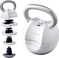 Adjustable Kettlebell 30lb Weight Training Fitness Exercise Full Body Workout 5 in 1 for Home Gym Beginners Woman
