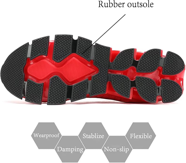 Men's Slip on Walking Running Shoes Blade Tennis Casual Fashion Sneakers Comfort Non Slip Work Sport Athletic Trainer