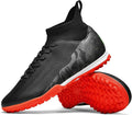 Indoor Soccer Cleats Mens Womens Turf Soccer Cleats Wide Socer Shoes FG AG TF High Ankle Football Boots