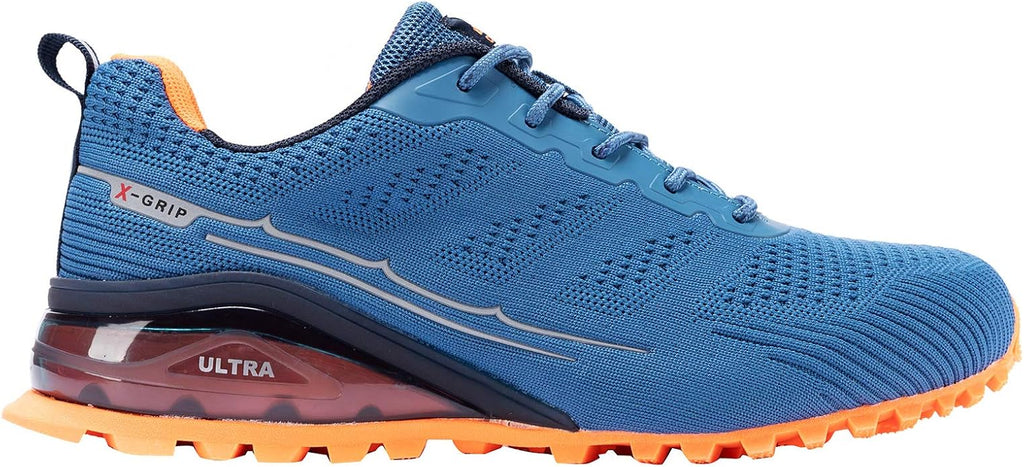 Kricely Men's Trail Running Shoes Fashion Walking Hiking Sneakers for Men Tennis Cross Training Shoe Outdoor Snearker Mens Casual Workout Footwear