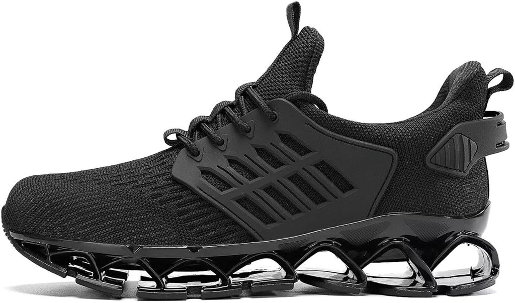 Mens Slip on Walking Running Shoes Blade Tennis Casual Fashion Sneakers Comfort Non Slip Work Sport Athletic Trainer