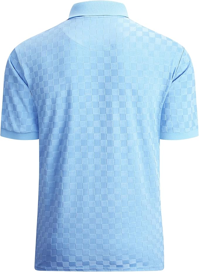 Alex Vando Mens Polo Shirts Short Sleeve Regular Fit Fashion Designed Shirt