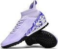 Indoor Soccer Cleats Mens Womens Turf Soccer Cleats Wide Socer Shoes FG AG TF High Ankle Football Boots